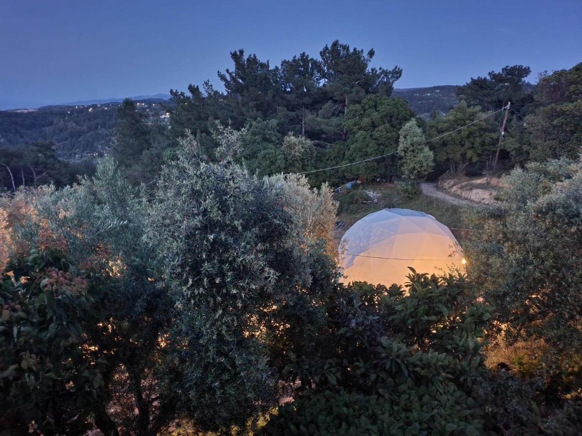 Luxury Dome Tents Ikaria Ap'Esso2 Raches  Dış mekan fotoğraf