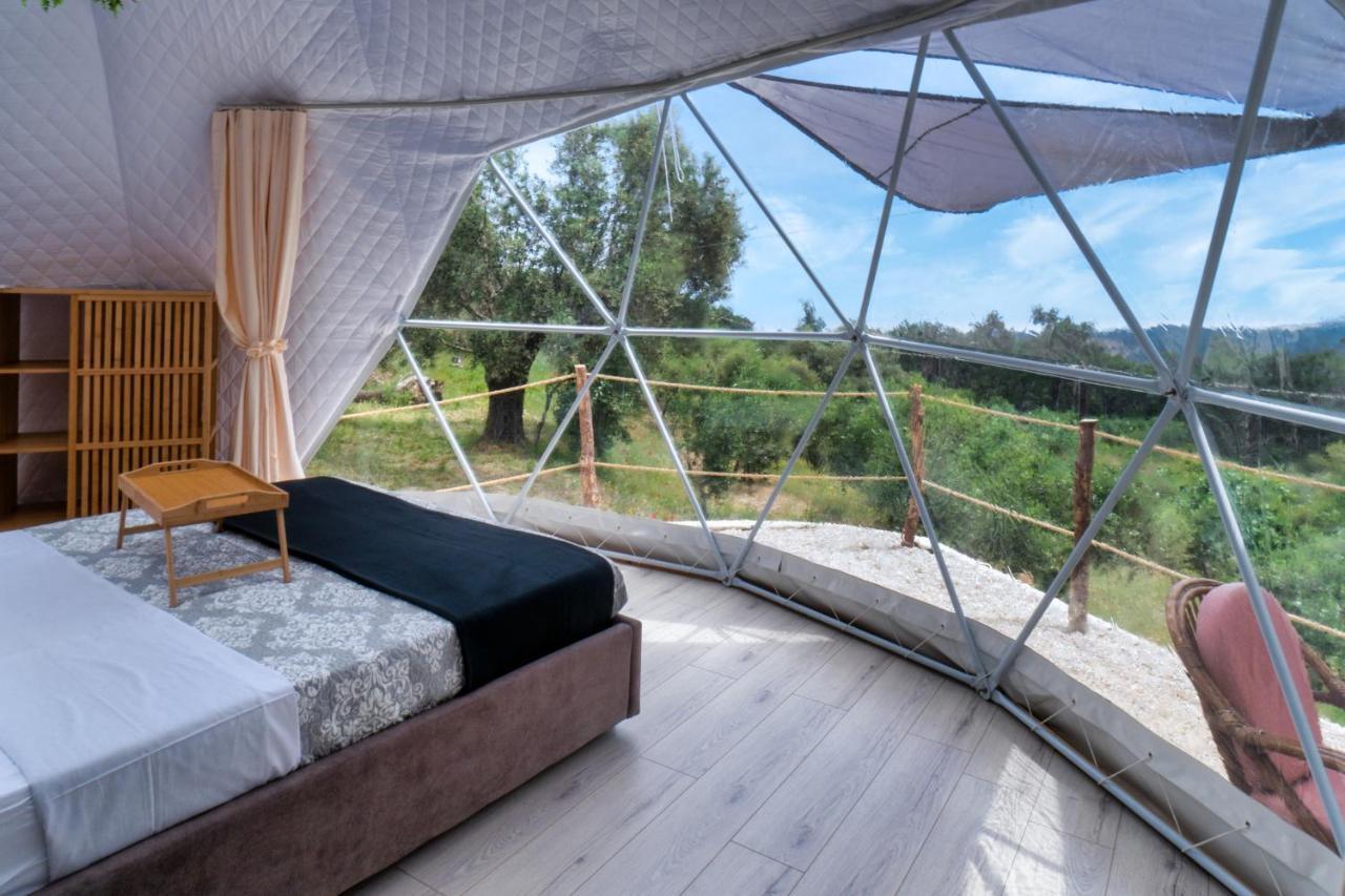 Luxury Dome Tents Ikaria Ap'Esso2 Raches  Dış mekan fotoğraf