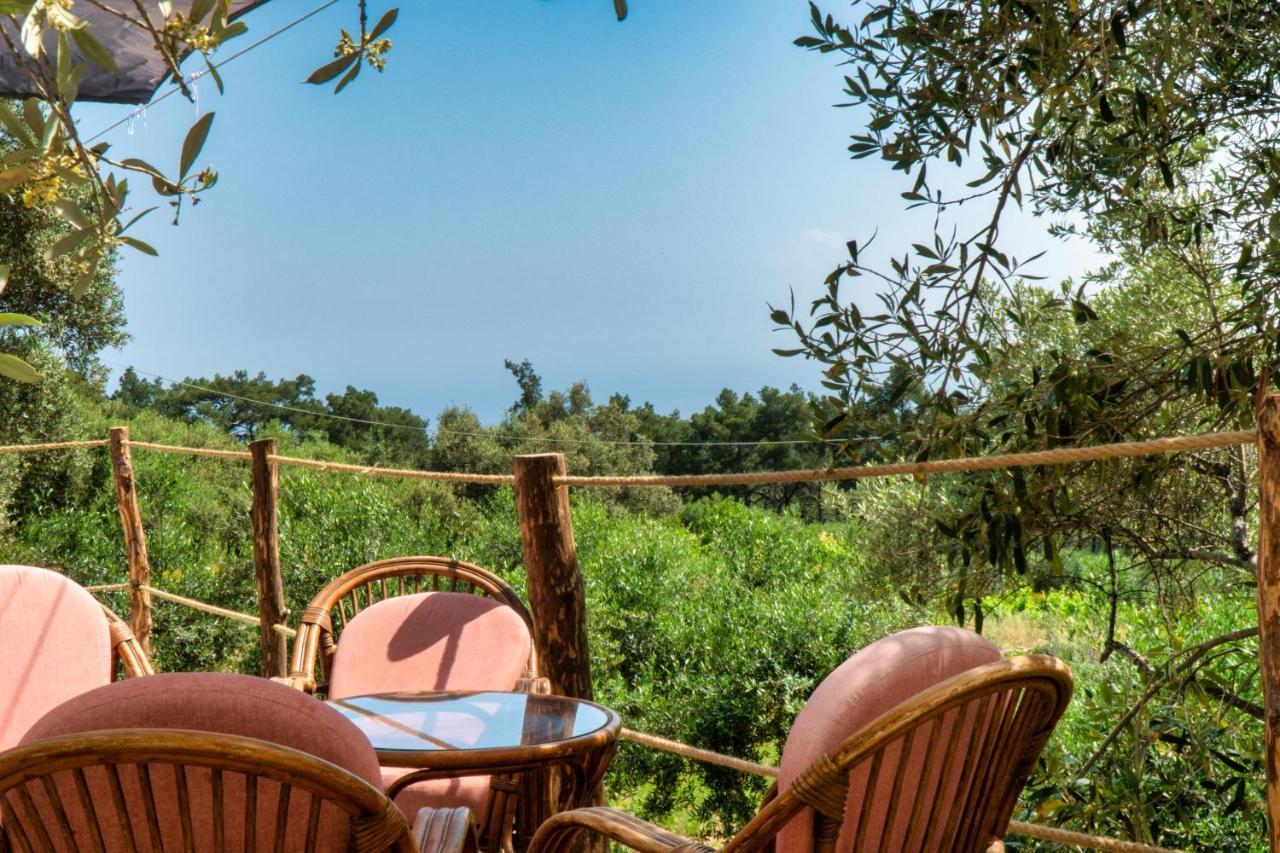 Luxury Dome Tents Ikaria Ap'Esso2 Raches  Dış mekan fotoğraf