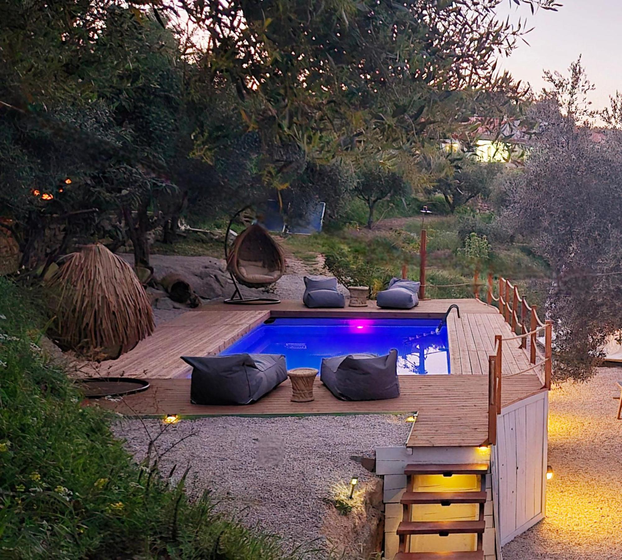 Luxury Dome Tents Ikaria Ap'Esso2 Raches  Dış mekan fotoğraf